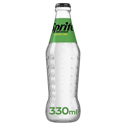 Sprite No Sugar 330ml Glass (Case of 24)