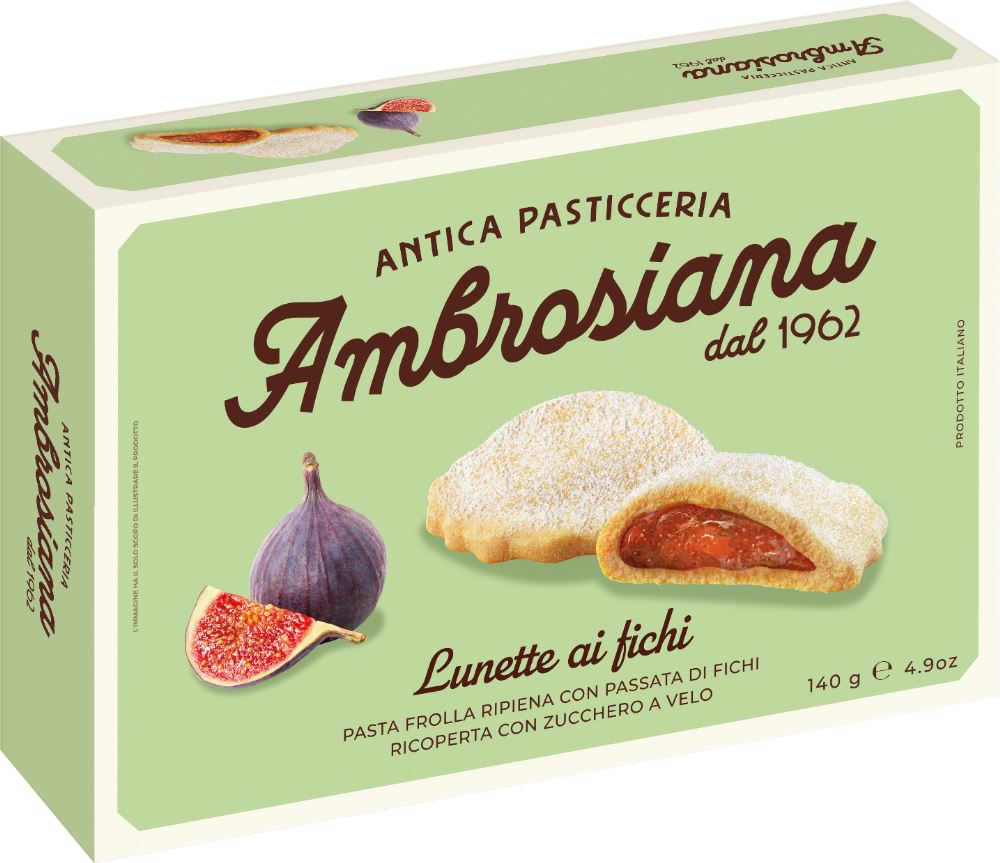 AMBROSIANA Lunette ai Fichi - Fig Puree 140g - 1 Case