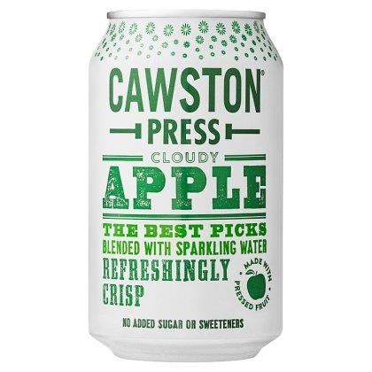 Cawston Press Sparkling Cloudy Apple Juice Drink (Case of 24)