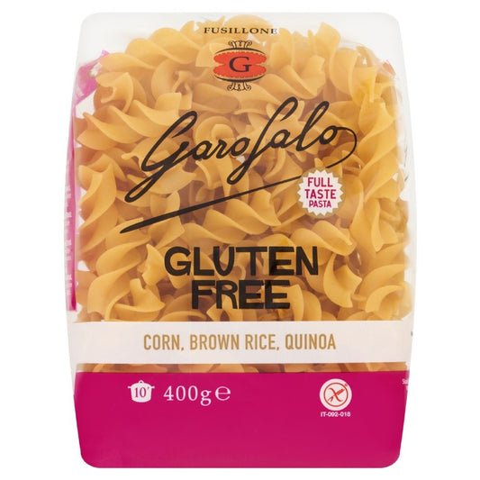 GAROFALO Gluten Free Fusillone 400g - 1 Case