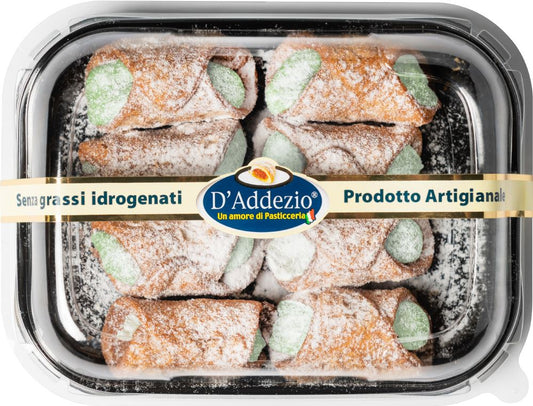 D'ADDEZIO Cannoli Siciliani - Pistachio Cream 200g - 1 Case
