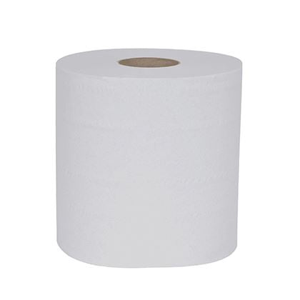 Mini Centrefeed Roll White 1ply