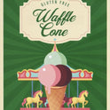 CAROUSEL 10 Gluten Free Waffle Cones