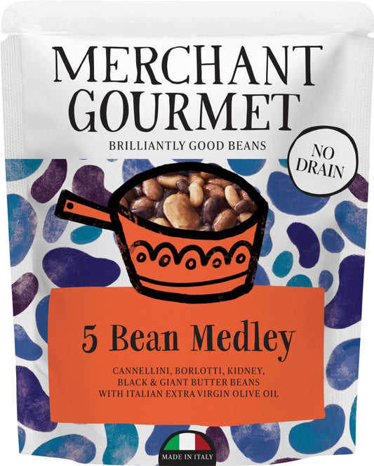 MERCHANT GOURMET 5 Bean Medley 240g - 1 Case