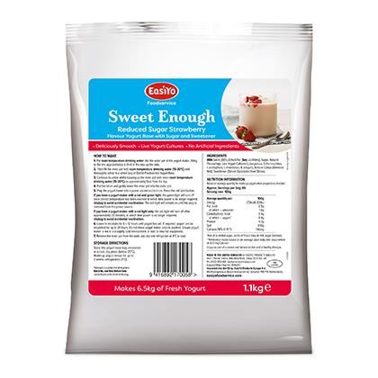 EasiYo Sweet Enough Strawberry Yogurt Base (Makes 6.5kg)