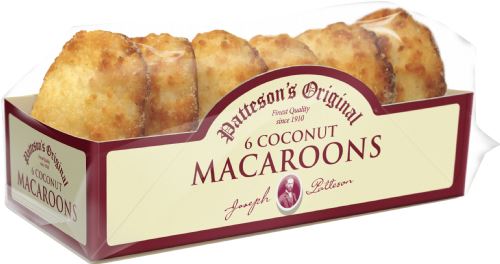 PATTESON'S ORIGINAL 6 Coconut Macaroons