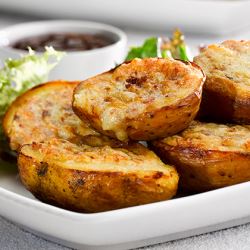 Bannisters Farm Cheese & Bacon Filled Potato Skins