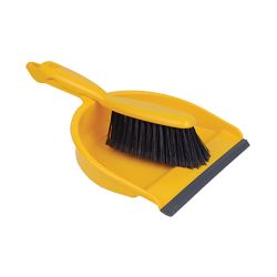 Dustpan And Brush Set Soft Yellow