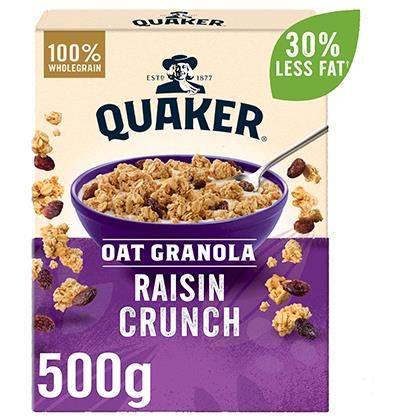 Quaker Oats Raisin Granola (Case of 10)