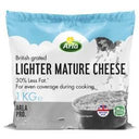 Arla Pro Grated Lighter Mature White Cheddar Red Tractor