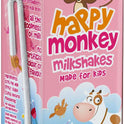 HAPPY MONKEY Milkshakes Made for Kids - Strawberry 200ml