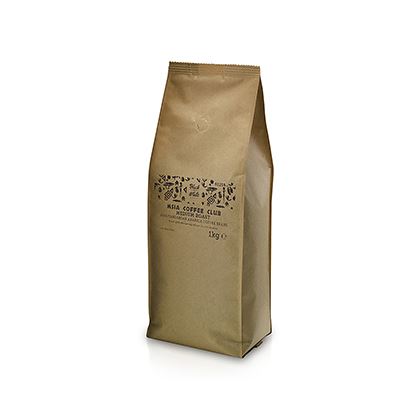 Black + White Coffee Co. Msia Coffee Club Medium Roast Coffee Beans (Case of 6)