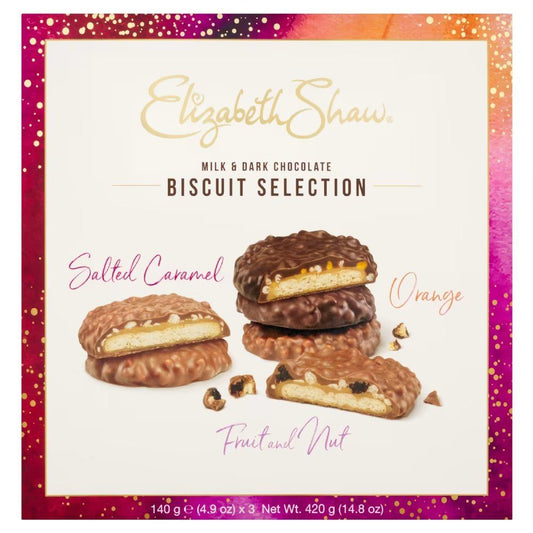 Elizabeth Shaw - Biscuit Selection Gift Pack (4x420g)