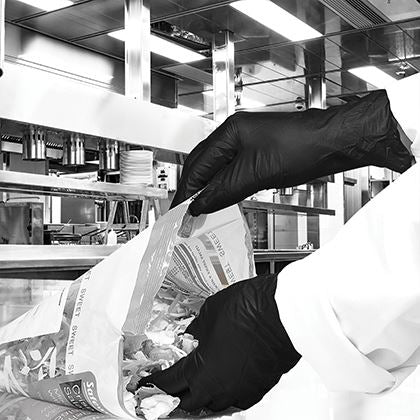 Bodyguards Black Nitrile Powder Free Examination Glove Medium (Case of 10)