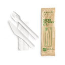Paper Disposable Three Piece Cutlery Set (Case of 1)