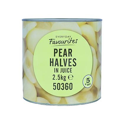 Everyday Favourites Pear Halves in Juice