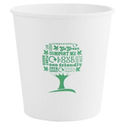 Green Tree Food Container 24oz