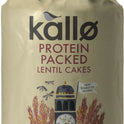 KALLO Protein Packed Lentil Cakes 100g - 1 Case