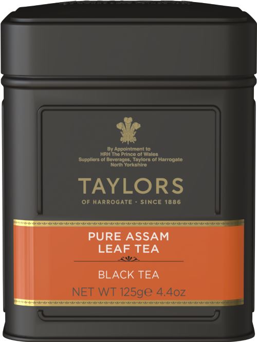 TAYLORS OF HARROGATE Pure Assam Leaf Tea - Caddy 125g