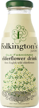FOLKINGTON'S Old-Fashioned Elderflower Drink 250ml (Case of 12)