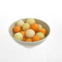 Duo Melon Ball Tub (Honeydew & Cantaloupe) 2Kg Gross - 1.5Kg Drained (Case of 1)