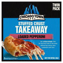 Chicago Town Takeaway Stuffed Crust Pepperoni Pizza (Case of 4)