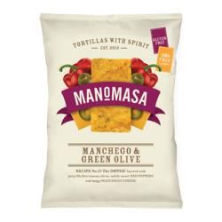 Manomasa Manchego & Olive Tortilla chips