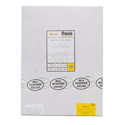 RT Theo's Halal Chicken Meatballs Roman 20gm