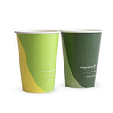 Paper Cold Cup Mixed Green 12oz (Case of 1)