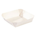 Notpla Seaweed Lined Curved Tray White 6x6" (Case of 1)