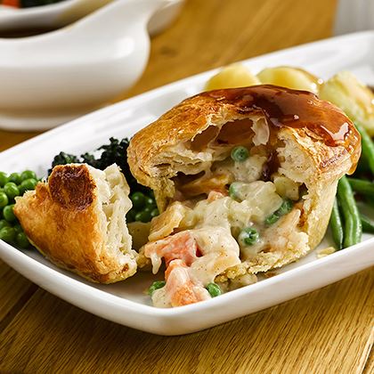 Everyday Favourites Creamy Vegetable Pie