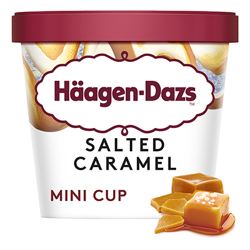 Haagen Dazs Salted Caramel Ice Cream Mini Tub