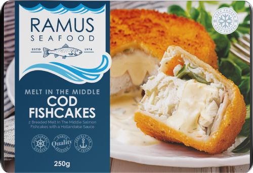 RAMUS SEAFOOD Cod Fishcakes 250g