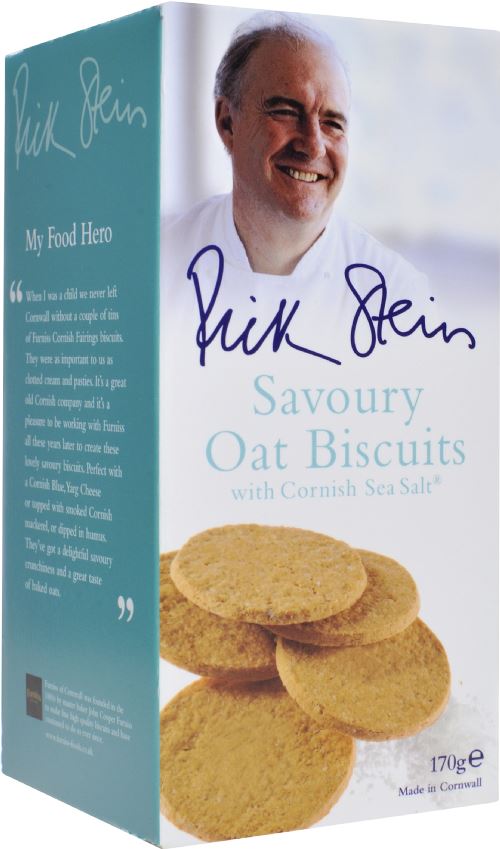 FURNISS Rick Stein Savoury Oat Biscuits with Cornish Sea Salt 170g