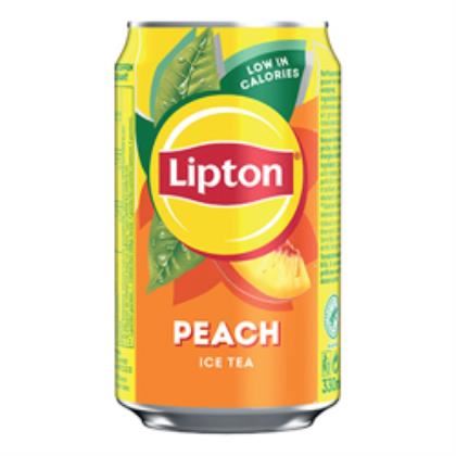 Lipton Ice Tea Peach 330ml Can MP6X4