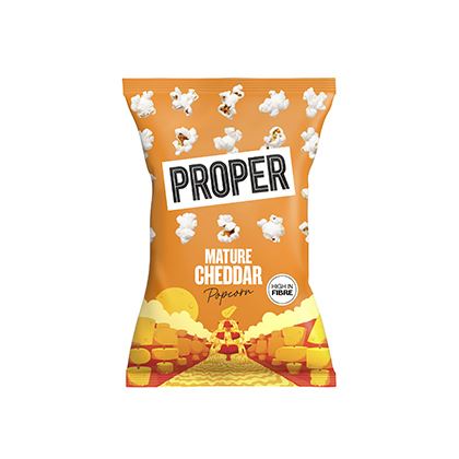 Proper Mature Cheddar Popcorn (Case of 24)