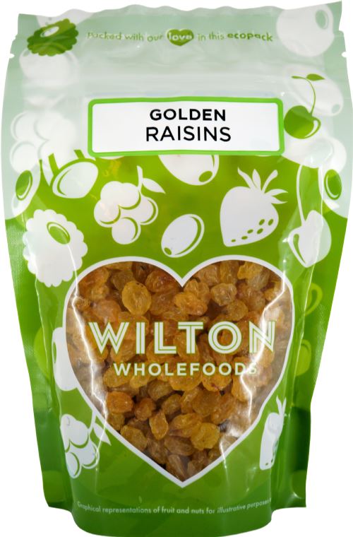 WILTON WHOLEFOODS Golden Raisins 250g