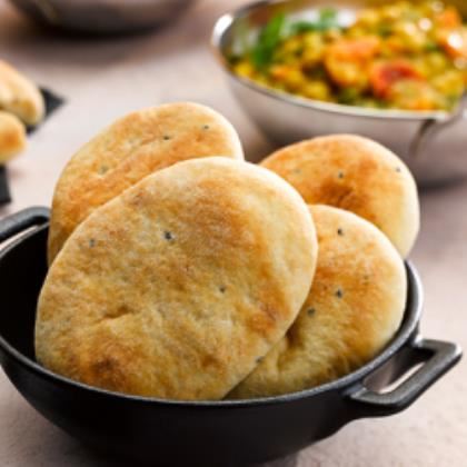 Cook Asia Mini Round Plain Naan (Case of 16)