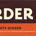 BORDER Dark Chocolate Ginger 150g - 1 Case