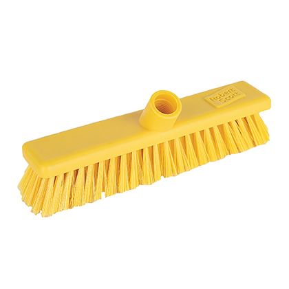 Hygiene Washable Broomhead Soft Yellow 30cm
