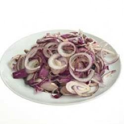 Prepared 5mm Red Onion Sliced (Case of 1)