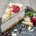 Strawberry & Cream Cheesecake with Devon Clotted Cream (Case of 1)