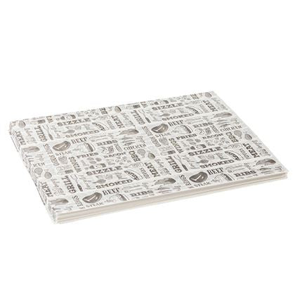 Greasproof Sheet Grill Design 400x300mm