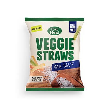 Eat Real Veggie Straws Sea Salt