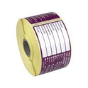Removable Freezer Allergen Day Label 50mmx100mm