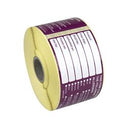 Removable Freezer Allergen Day Label 50mmx100mm (Case of 1)