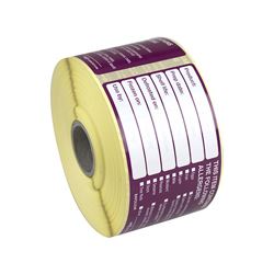 Removable Freezer Allergen Day Label 50mmx100mm (Case of 1)