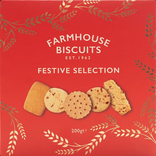 Farmhouse - Festive Selection Red Box (8x200g)