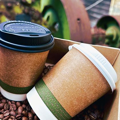 Kraft Double Wall Hot Cup 16oz