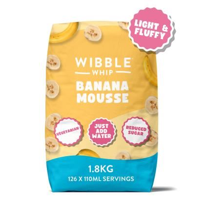 Wibble Banana Mousse Mix
